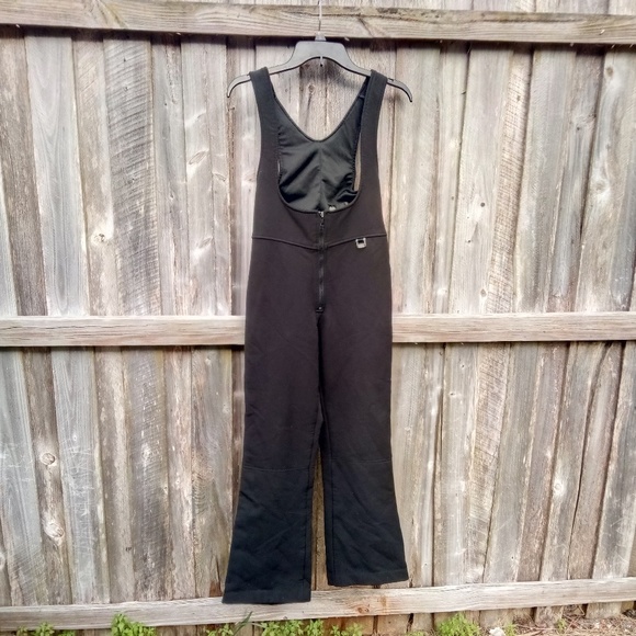 Fera Pants - Fera Chamonix Black Stretch Bib Snow Pants Size 8R